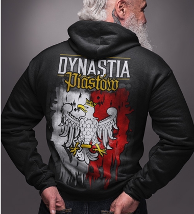 Bluza z kapturem  DYNASTIA PIASTÓW